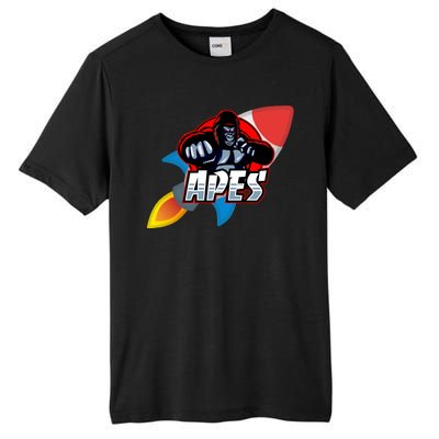 Apes To The Moon Tall Fusion ChromaSoft Performance T-Shirt