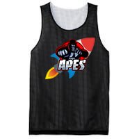 Apes To The Moon Mesh Reversible Basketball Jersey Tank