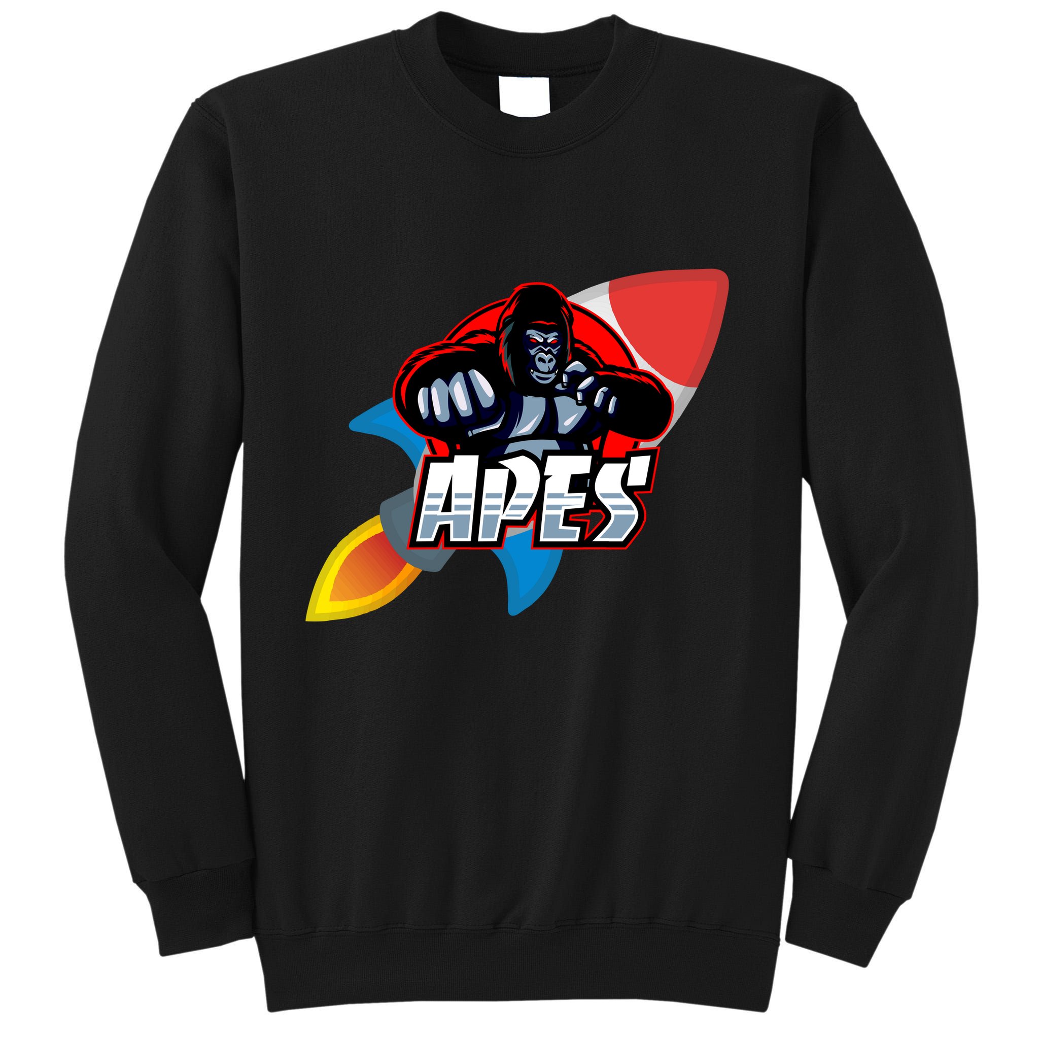 Apes To The Moon Tall Sweatshirt
