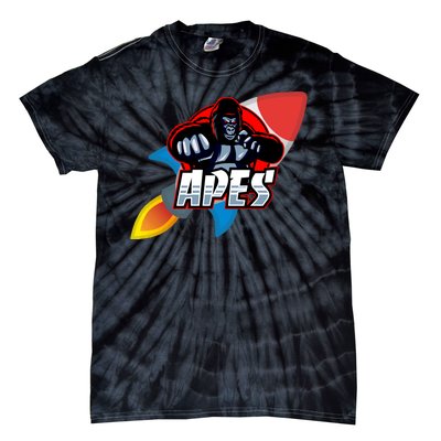 Apes To The Moon Tie-Dye T-Shirt