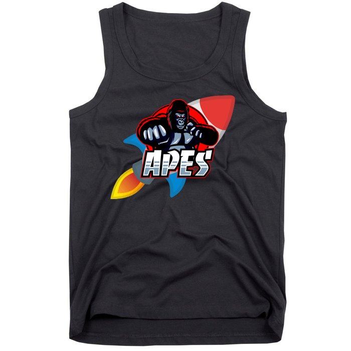 Apes To The Moon Tank Top