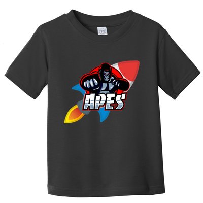 Apes To The Moon Toddler T-Shirt