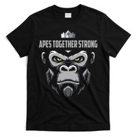 Apes Together Strong Gorilla HODL Stocks T-Shirt