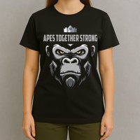 Apes Together Strong Gorilla HODL Stocks T-Shirt