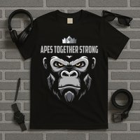 Apes Together Strong Gorilla HODL Stocks T-Shirt