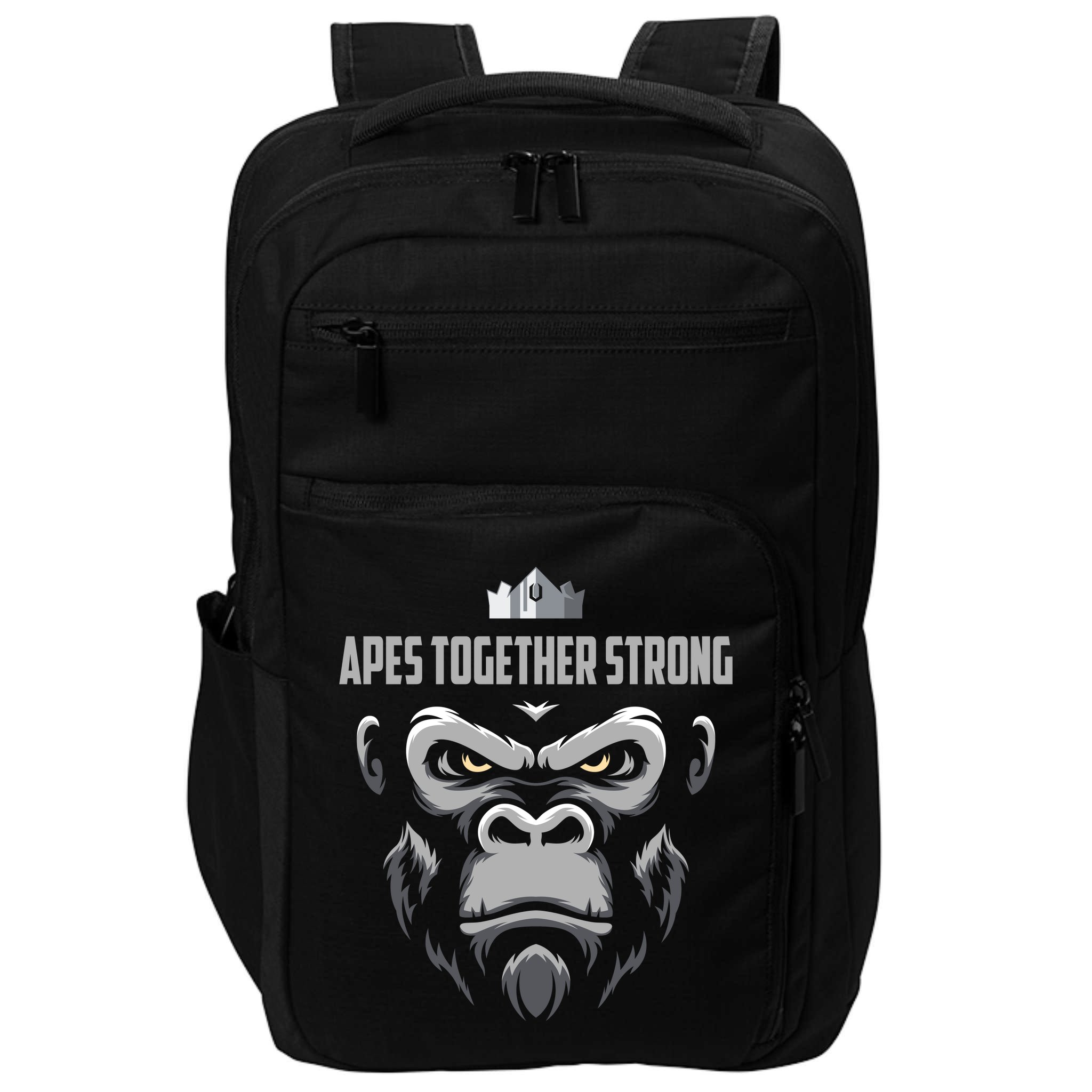 Apes Together Strong Gorilla HODL Stocks Impact Tech Backpack