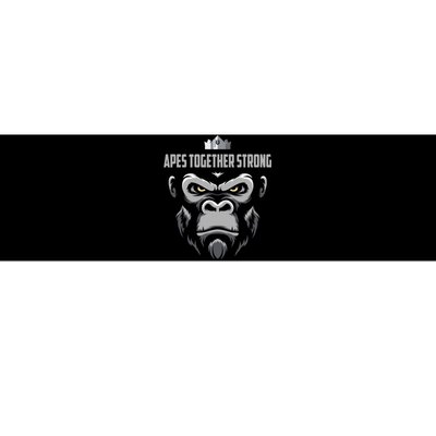 Apes Together Strong Gorilla HODL Stocks Bumper Sticker