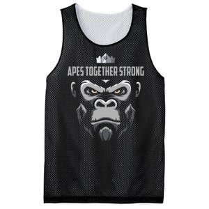 Apes Together Strong Gorilla HODL Stocks Mesh Reversible Basketball Jersey Tank