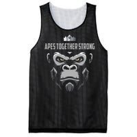 Apes Together Strong Gorilla HODL Stocks Mesh Reversible Basketball Jersey Tank