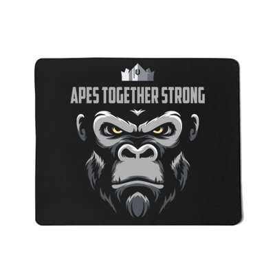 Apes Together Strong Gorilla HODL Stocks Mousepad