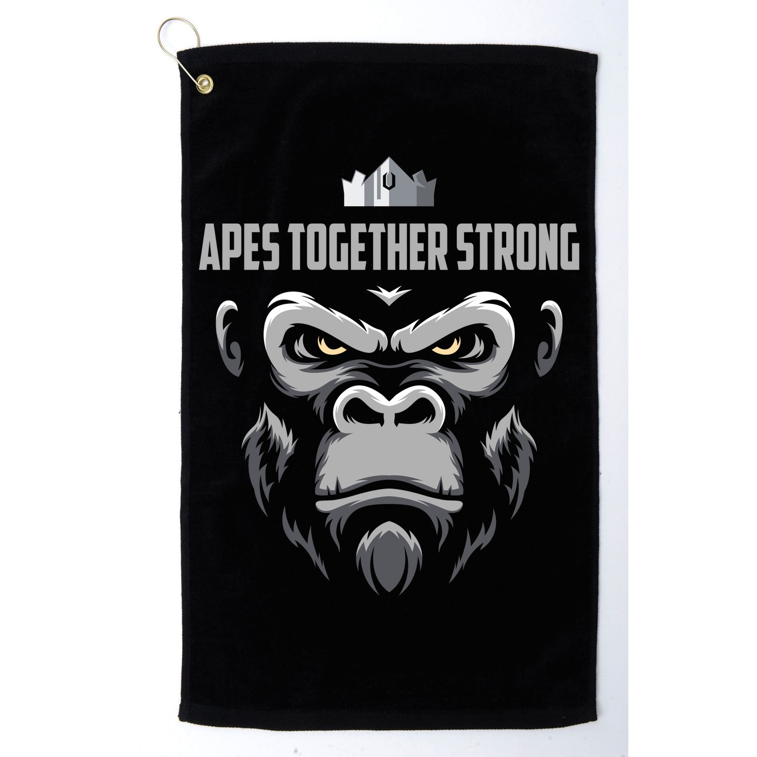 Apes Together Strong Gorilla HODL Stocks Golf Towel