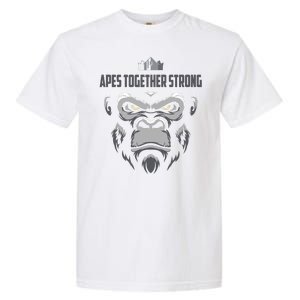 Apes Together Strong Gorilla HODL Stocks Garment-Dyed Heavyweight T-Shirt