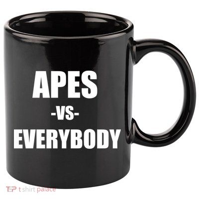 Apes Vs Everybody 11oz C Handle Ceramic Mug