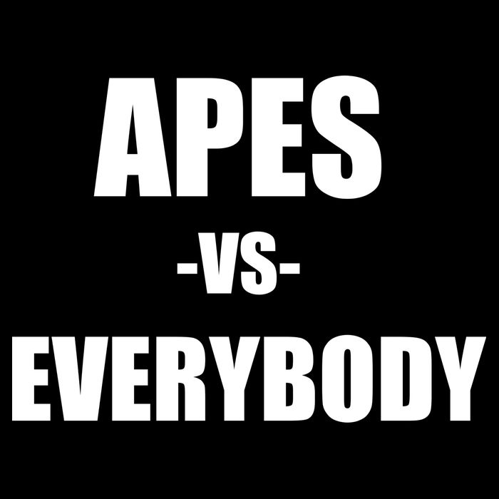 Apes Vs Everybody Drawstring Bag
