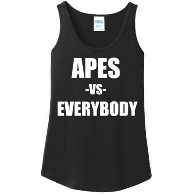 Apes Vs Everybody Ladies Essential Tank