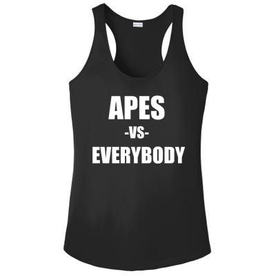 Apes Vs Everybody Ladies PosiCharge Competitor Racerback Tank