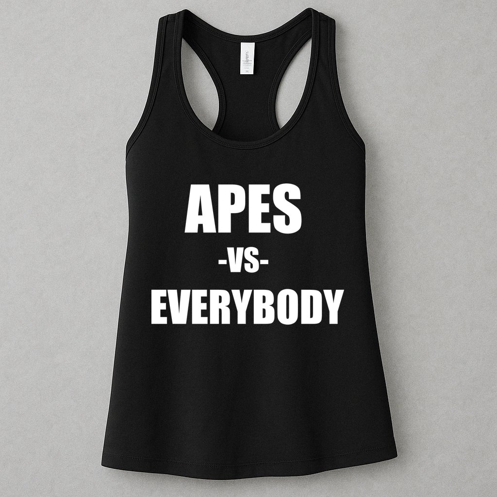 Apes Vs Everybody Womens Tank Top