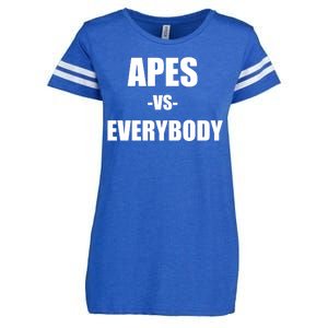 Apes Vs Everybody Enza Ladies Jersey Football T-Shirt