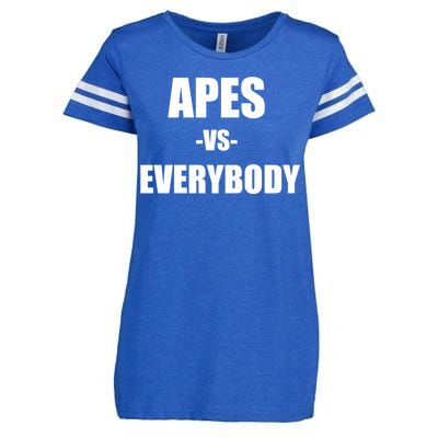 Apes Vs Everybody Enza Ladies Jersey Football T-Shirt