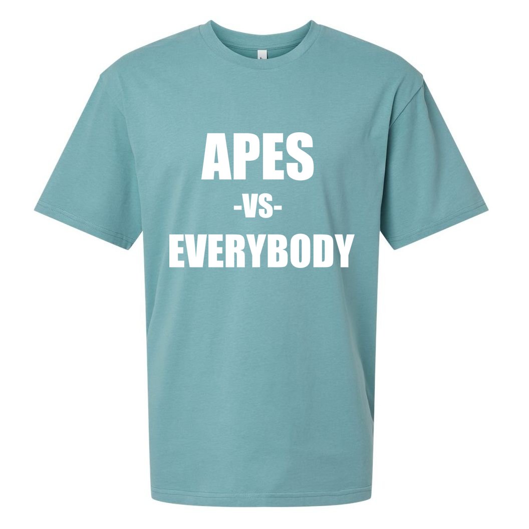 Apes Vs Everybody Sueded Cloud Jersey T-Shirt