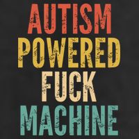 Autism Powered Fuck Machine Funny Quote Gift Adult Drive Performance Visor