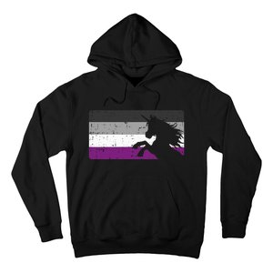 Asexual Pride Flag Unicorn Majestic Animal Ace Lgbtq Hoodie