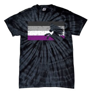 Asexual Pride Flag Unicorn Majestic Animal Ace Lgbtq Tie-Dye T-Shirt