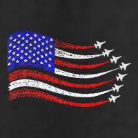 American Patriotic Fighter Jets Usa Flag Waving Adult Drive Performance Visor