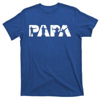 Archery Papa Funny Papa Archer Dad Fathers Day Gift T-Shirt