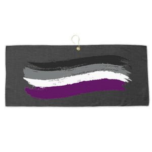 Asexual Pride Flag Pro Lgbtq Ally Equality Large Microfiber Waffle Golf Towel