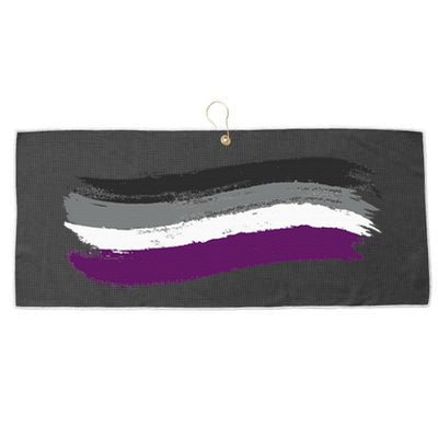 Asexual Pride Flag Pro Lgbtq Ally Equality Large Microfiber Waffle Golf Towel