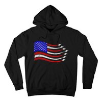 American Patriotic Fighter Jets Usa Flag Waving 4th Of July Hoodie