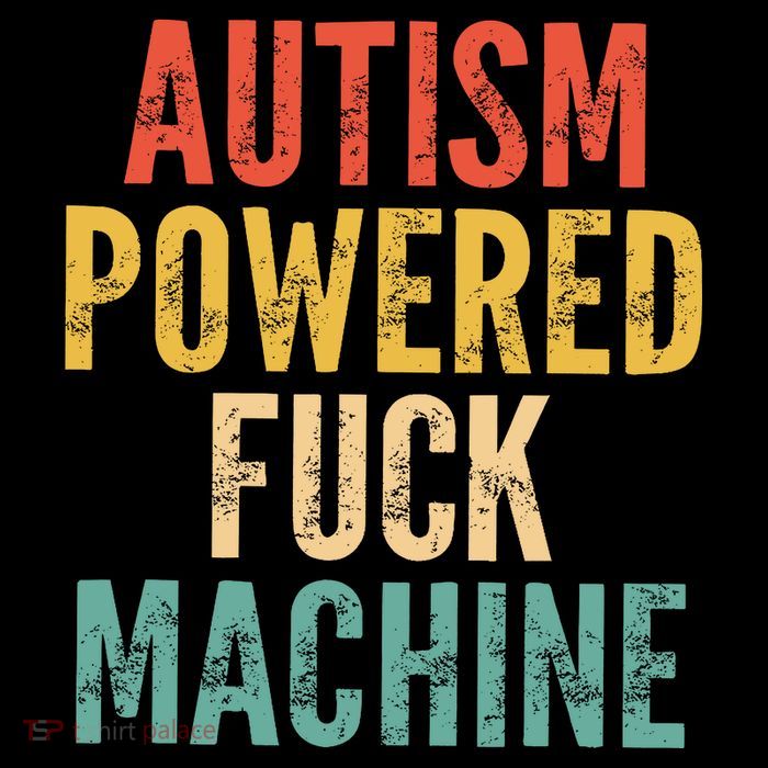 Autism Powered Fck Machine Vintage Autism Awareness Bucket Hat