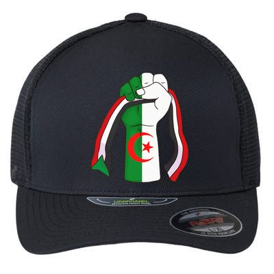 Algerian Palestinian Flag Algeria Stand With Palestine Flexfit Unipanel Trucker Cap