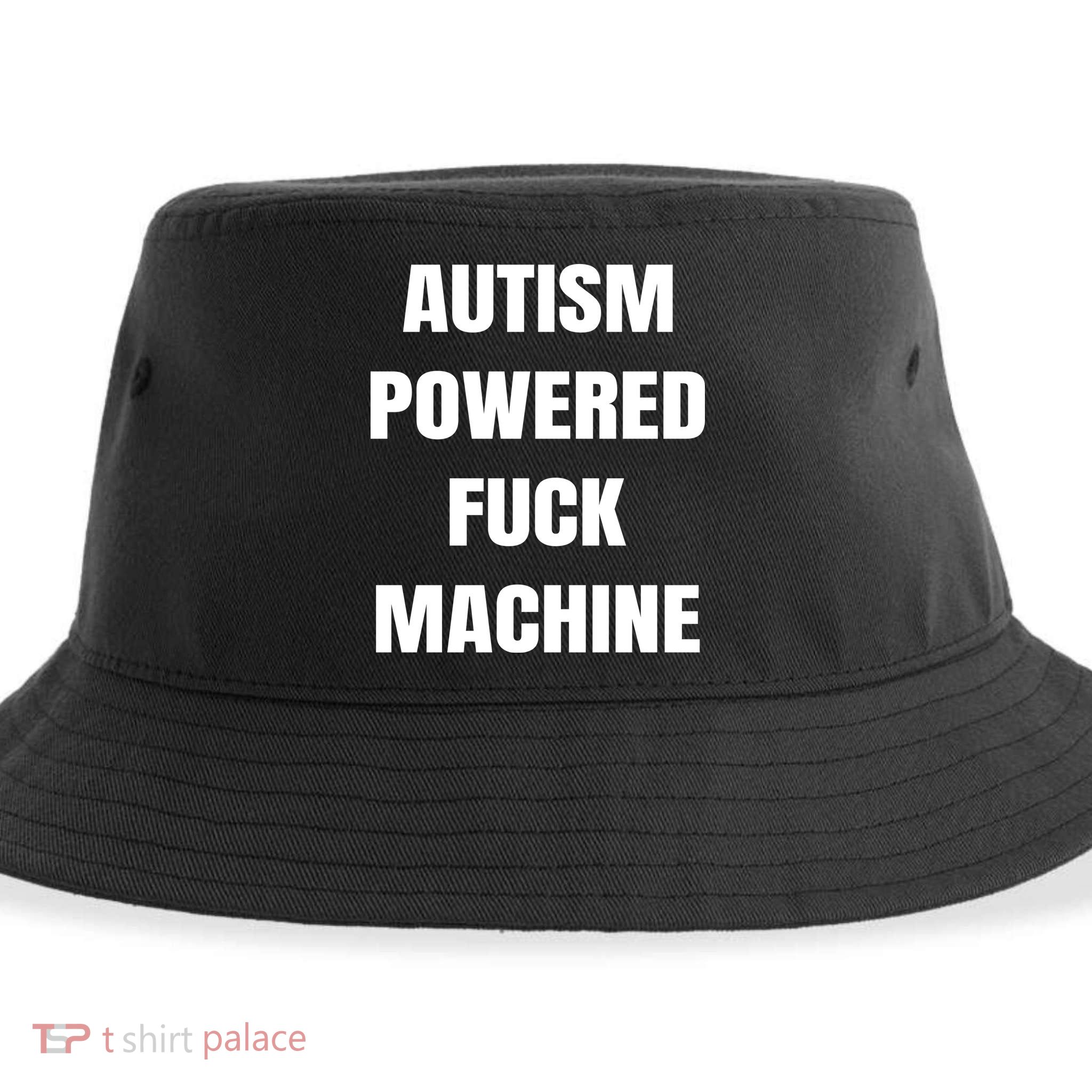 Autism Powered Fuck Machine Sustainable Bucket Hat