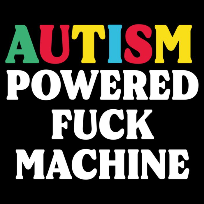 Autism Powered Fuck Machine Funny Autism Quote Gift 7-Panel Snapback Hat
