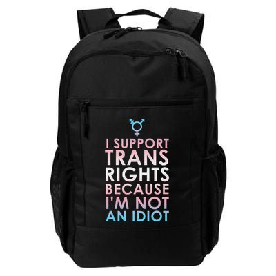 Ally Pride Flag Support Daily Commute Backpack