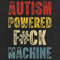 Autism Powered Fck Machine Retro Health Cool Comfort Performance Bucket Hat
