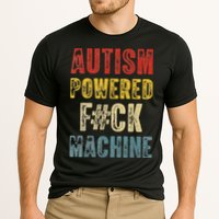 Autism Powered Fck Machine Retro Health Performance Shirt