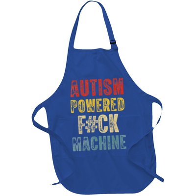 Autism Powered Fck Machine Retro Health Apron