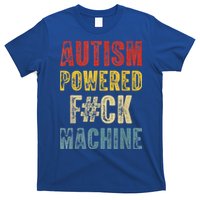 Autism Powered Fck Machine Retro Health T-Shirt