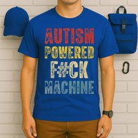 Autism Powered Fck Machine Retro Health T-Shirt