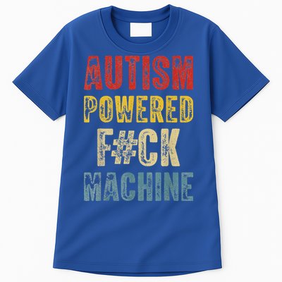 Autism Powered Fck Machine Retro Health Tall T-Shirt