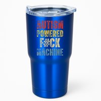 Autism Powered Fck Machine Retro Health Tumbler