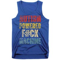 Autism Powered Fck Machine Retro Health Tank Top