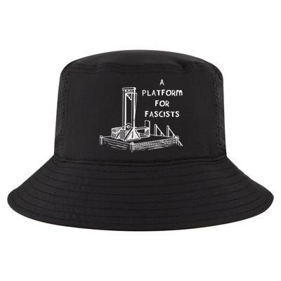 A Platform For Fascists Guillotines Cool Comfort Performance Bucket Hat