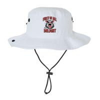 Angry Possum First Of All Im A Delight Possum Meme Bucket Hat