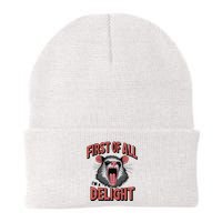 Angry Possum First Of All Im A Delight Possum Meme Beanie