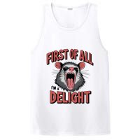Angry Possum First Of All Im A Delight Possum Meme PosiCharge Competitor Tank