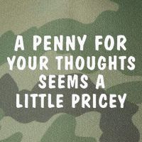 A Penny For Your Thoughts Funny Sarcastic Joke Legacy Tie Dye Trucker Hat